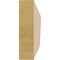 Ekena Millwork 2in. W x 8in. H x 24in. L Concord Woodgrain TimberThane Rafter Tail, Primed Tan RFTUR02X08X24CONRCPR - alternate 5